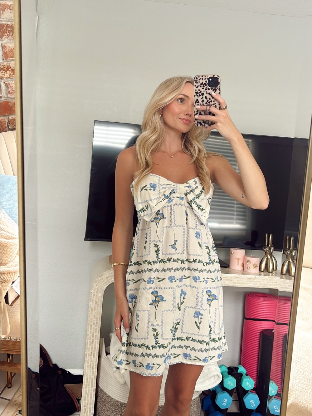 Floral Mini Dress
